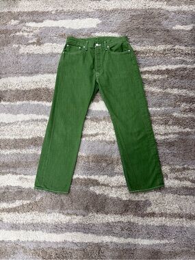 Levi's Green Straight Leg Women's Jeans